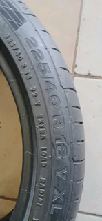 225/40/18 continental and many more tyres sizes available call/WhatsApp 0631966190 for details.