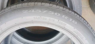 245/50/18 pirelli runflat and many more tyres sizes available call/WhatsApp 0631966190 for details.