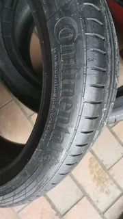 225/45/18 continental runflat and many more tyres sizes available call/WhatsApp 0631966190 .