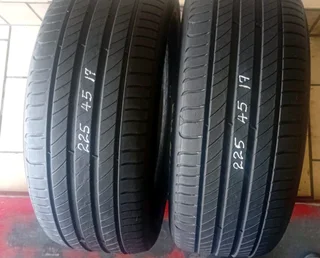 225/45/17 available at affordable prices call/WhatsApp 0631966190 for details fited/balance included