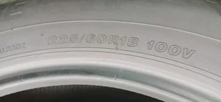 225/60/18 bridgestone available and many other sizes call/0631966190 for details.