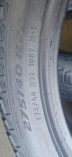 275/40/22 pirelli zero available at affordable prices call/WhatsApp 0631966190 fitting and balance