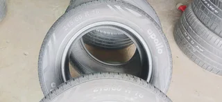 215/60/16 x4 Apollo and many more tyres sizes available call/WhatsApp 0631966190 for details.