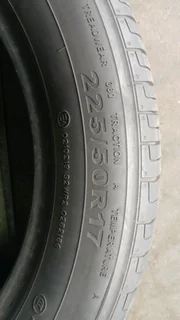 225/50/17 and many more tyres sizes available call/WhatsApp 0631966190 for details.