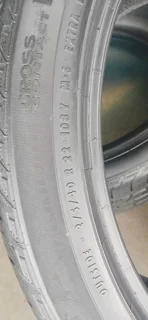 275/40/22 continental and many more tyres sizes available call/WhatsApp 0631966190 for details.