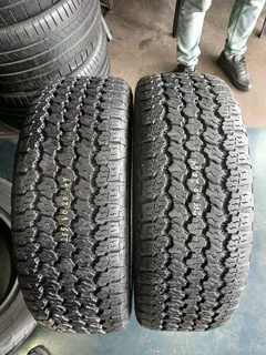 255/60/20 Goodyear available at affordable prices call/WhatsApp 0631966190 for details.