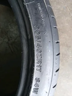 205/40/17 and many more tyres sizes available call/WhatsApp 0631966190 fited/balanced.