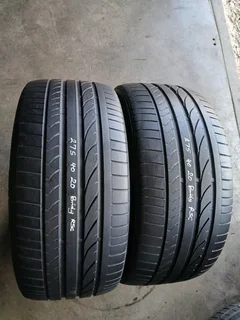 275/40/20 runflat bridgestone and many more tyres sizes available call/WhatsApp 06e1966190 for detai