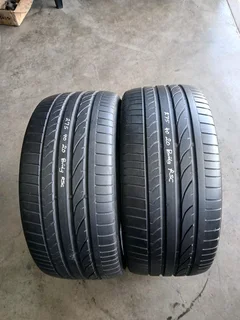 275/40/20 bridgestone runflat available at affordable prices call/WhatsApp 0631966190 for details.