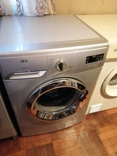 Aeg frontloader washing machine working