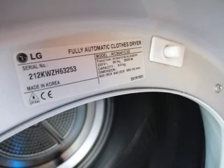 Lg dryer 8kg