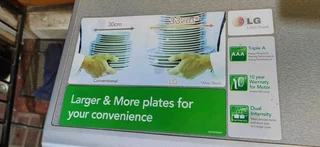 LG 3IN1 DISHWASHER WASH N DRY