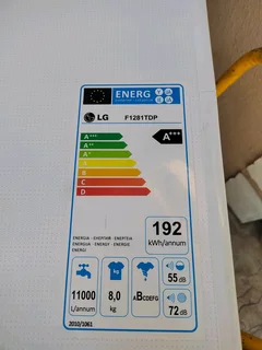 LG 8KG WASHING MACHINE IN A GOOD CONDITION