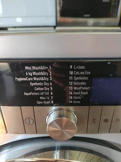 9KG GRUNDIG WASHER AND DRYER COMBO