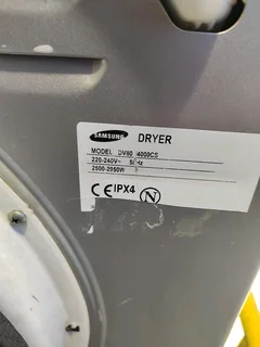 SAMSUNG 8KG CONDENSER DRYER