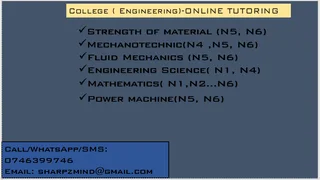 Mathematics AND PHYSICAL SCIENCE, engineering tutorials AVAILABLE ONLINE