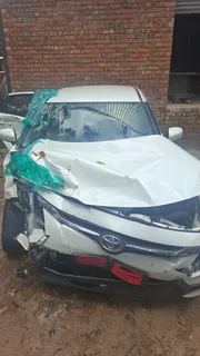 Toyota starlet accident-damaged car stripping | used spare parts for sale
