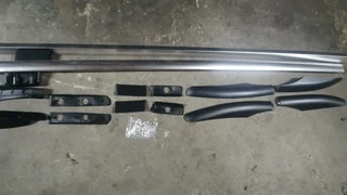 Brand New Mercedes Vito W639 &amp; W447 Roof Rails - Silver and Black for sale