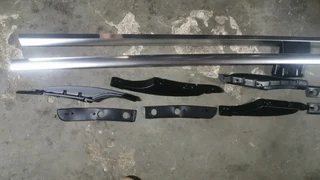 Brand New Mercedes Vito W639 &amp; W447 Roof Rails - Silver and Black for sale