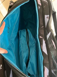 Purple and Black Yonex 9R tennis/squash bag