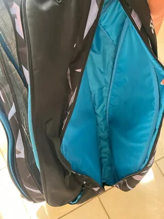 Purple and Black Yonex 9R tennis/squash bag