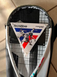 Nour El Sherbini Technifibre squash racket (TECNIFIBRE RACKET SQ CARBOFLEX X-TOP 125 NS)