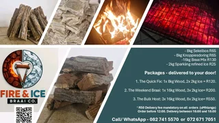 Dry braai wood for sale 