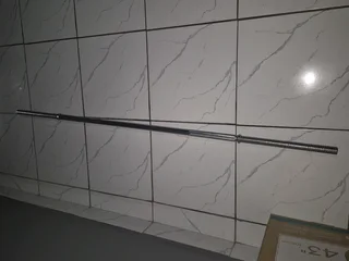 Chrome bar 183cm