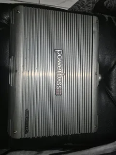 Powerbass 6000 watts 4 channel amp