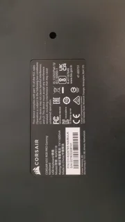 Corsair Gaming Keyboard With Wrist Rest