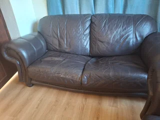 Leather couches