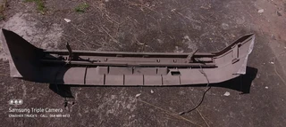 Oem vw golf mk1 front bumper with mounting brackets and hella indicator lights for sale R2500.00