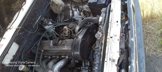 Mitsubishi colt 4d56 2 5 d engine and 5 speed gearbox and diff with difflock (difflock works)