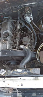 Mitsubishi colt 4d56 2 5 d engine and 5 speed gearbox and diff with difflock (difflock works)