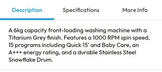 Brand new Hisence 154l fridge and 6l washing machine