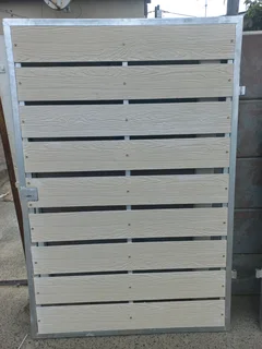 Steel/Nutec Cladding/Driveway &amp;Pedestrian Gates