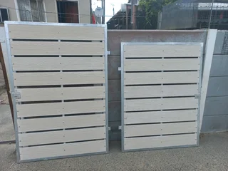 Steel/Nutec Cladding/Driveway &amp;Pedestrian Gates