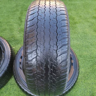 4x18 Inch Used Dunlop Grandtrek Emergency Spare Tyres Available For Sale.Size-265/60/18.