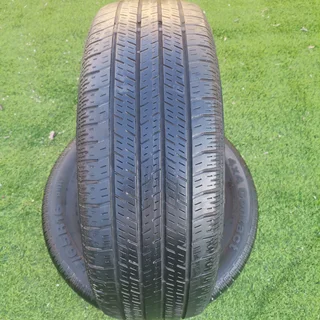 2x Good Used 16 Inch Continental 4x4 Contact Spare Tyres Available For Sale-215/65/16.
