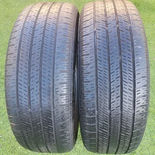 2x Good Used 16 Inch Continental 4x4 Contact Spare Tyres Available For Sale-215/65/16.