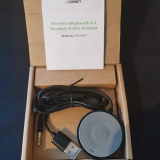 Vehicle Wireless Bluetooth Adapter 4.1 Receiver Audio Adapter For Sale.