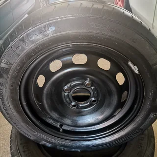 2x15 Inch Ford Ikon-Bantam-Fiesta Emergency Sparewheels Available For Sale.Pcd-4x108.