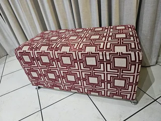 6 Dining chairs &amp; Ottoman