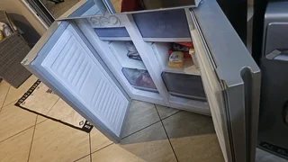 Silver Mirror Kelvinator double door fridge