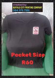 We print images, text, logo's etc...onto T-shirts Call 064 375 7551 Visit 7838 N U 3 Mdantsane