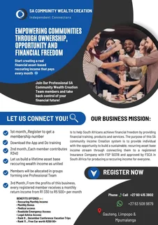 SA Community Wealth Creation (Just Money every month)