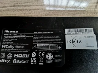 Entertainment Combo. TV, SOUNDBAR, TV CABINET