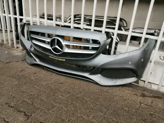 MERCEDES W205 BUMPER AND GRILLS 2014 TO 2017 MODEL