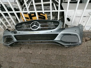 MERCEDES W205 BUMPER AND GRILLS 2014 TO 2017 MODEL