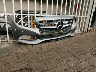 MERCEDES W205 BUMPER AND GRILLS 2014 TO 2017 MODEL
